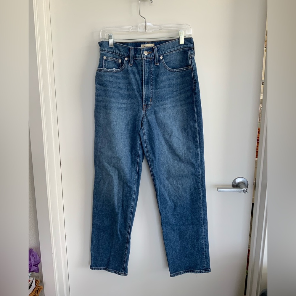 NWOT Madewell Straight Leg Jean